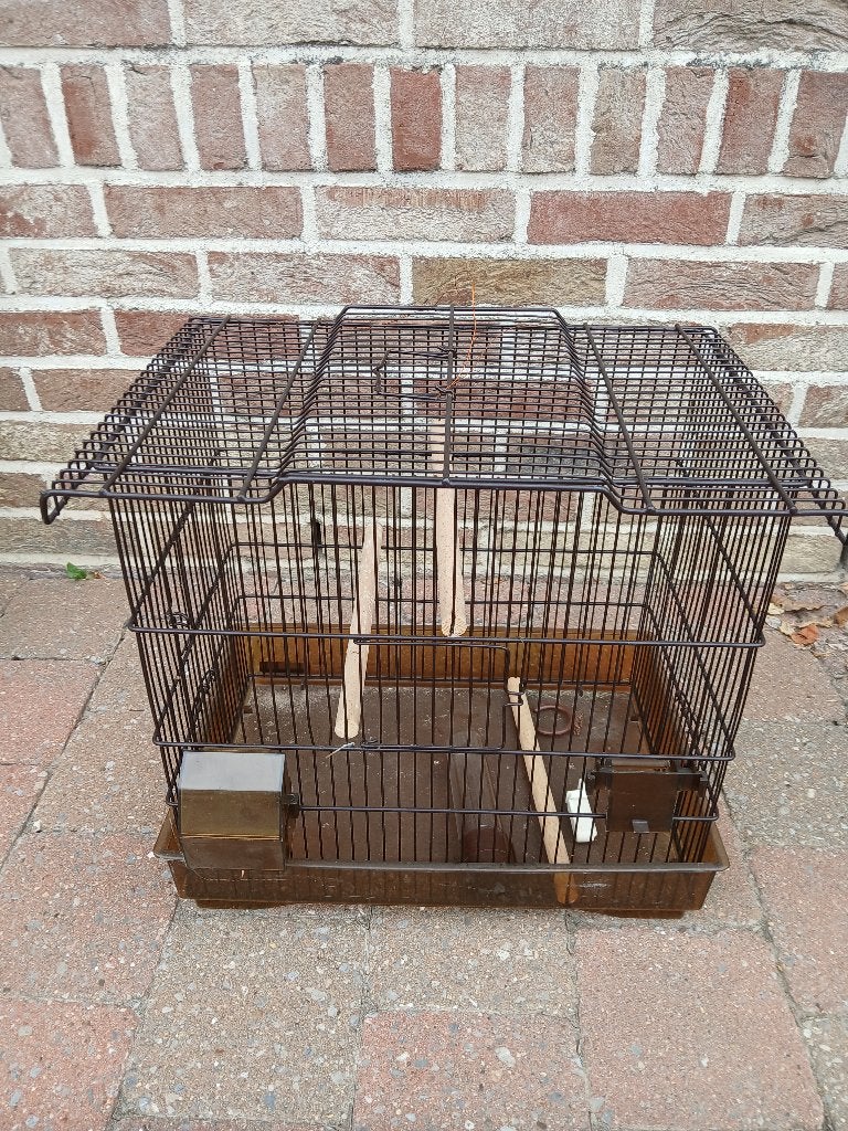Vogelkooi, Dieren en Toebehoren, Ophalen, Zo goed als nieuw, Metaal, Vogelkooi