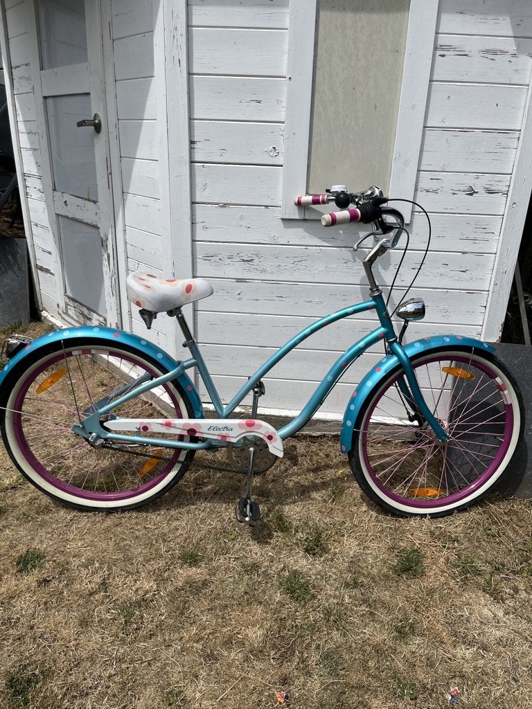 Mooie Electra women beach cruiser in amper gebruikte staat., Fietsen en Brommers, Terugtraprem, Versnellingen, Zo goed als nieuw