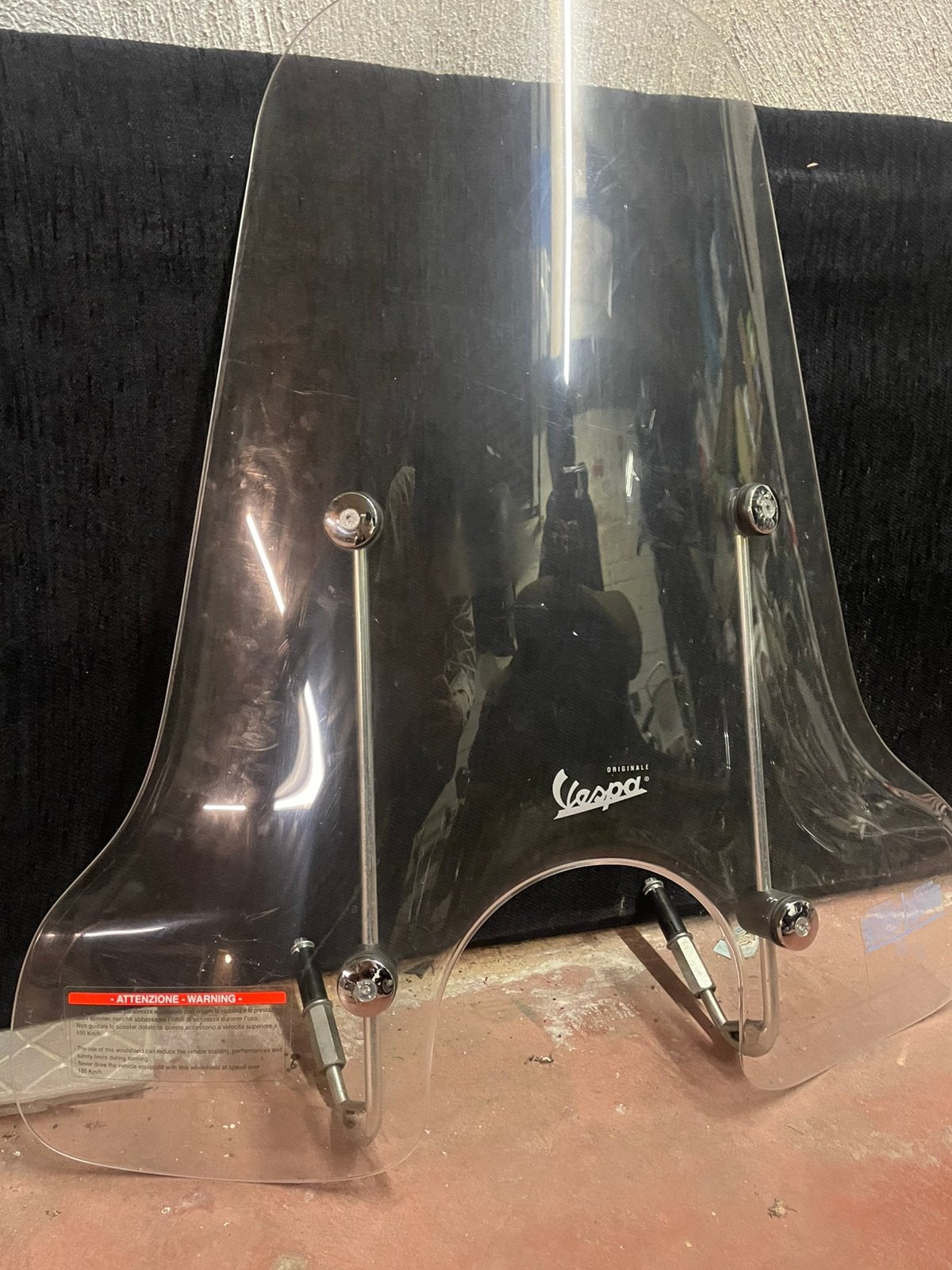 Vespa windscherm, Fietsen en Brommers, Scooters | Vespa, Ophalen, Overige modellen, Benzine, Klasse B (45 km/u)