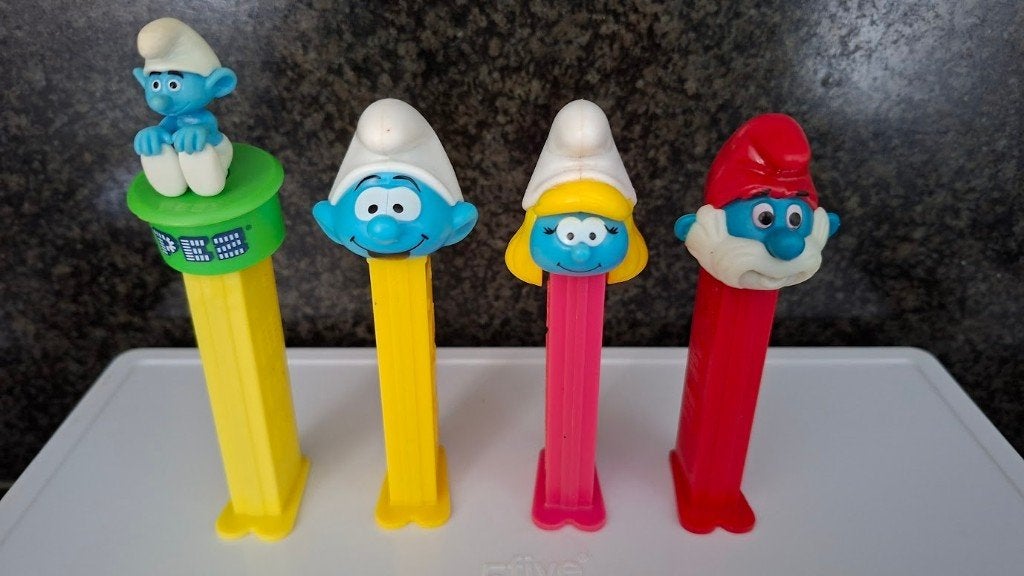 PEZ, de smurfen, Ophalen of Verzenden, Zo goed als nieuw