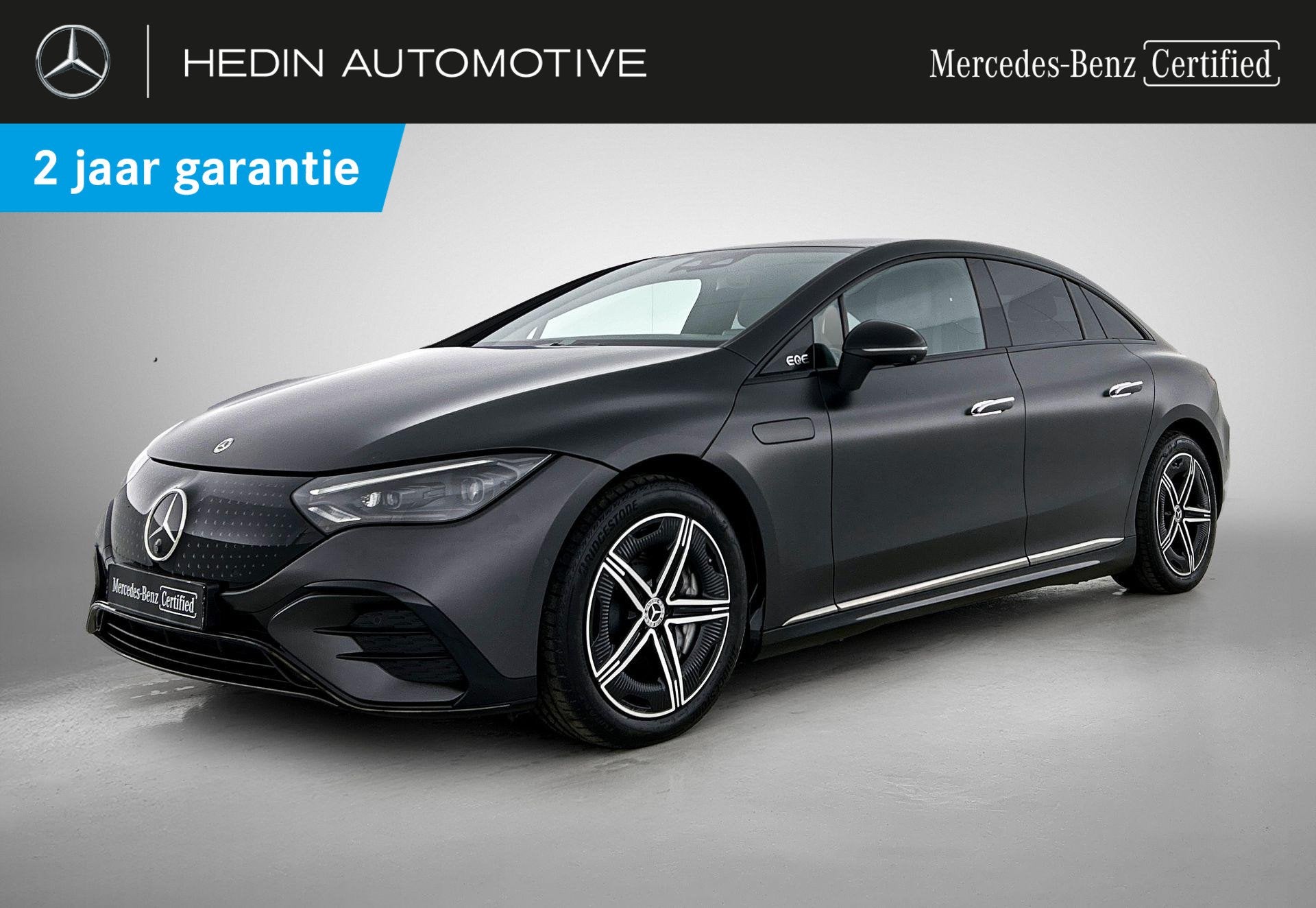 Mercedes-Benz EQE-Klasse 350 Berline AMG Line Night Pack | T, Auto's, Mercedes-Benz, Automaat, 96 kWh, EQE, Zilver of Grijs