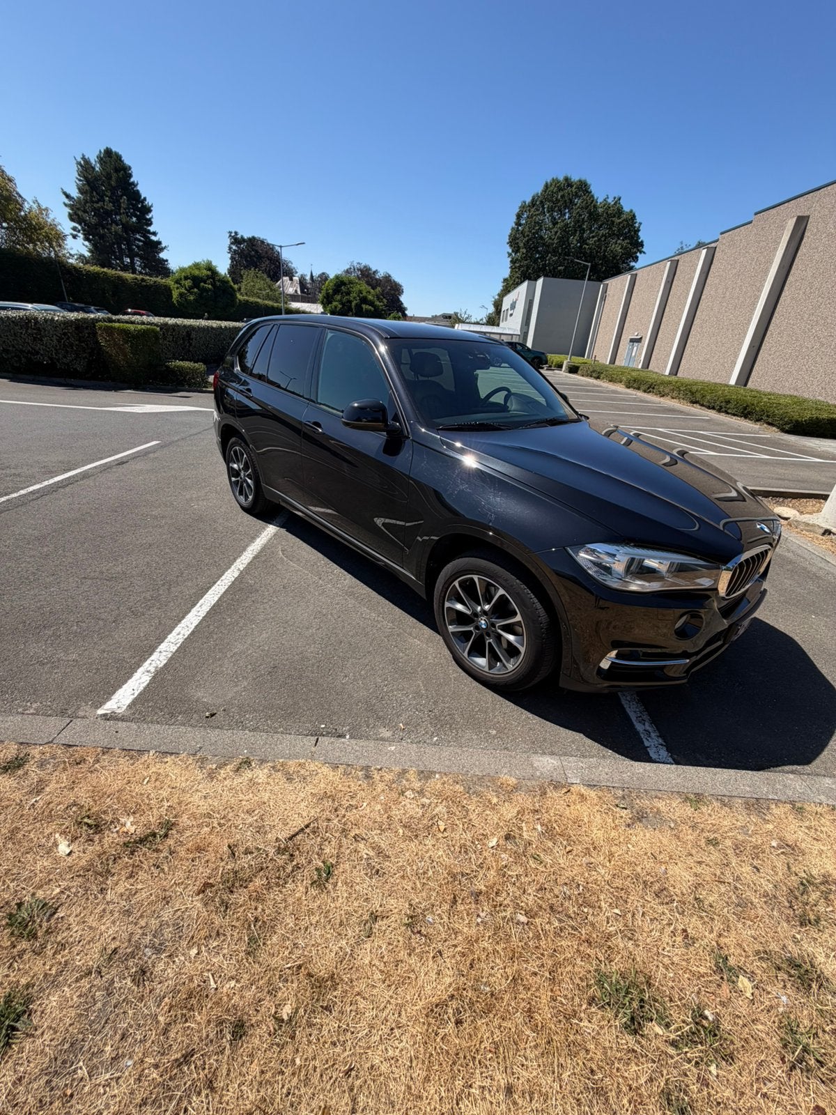BMW X5 te koop, Auto's, Automaat, Achterwielaandrijving, Zwart, Leder