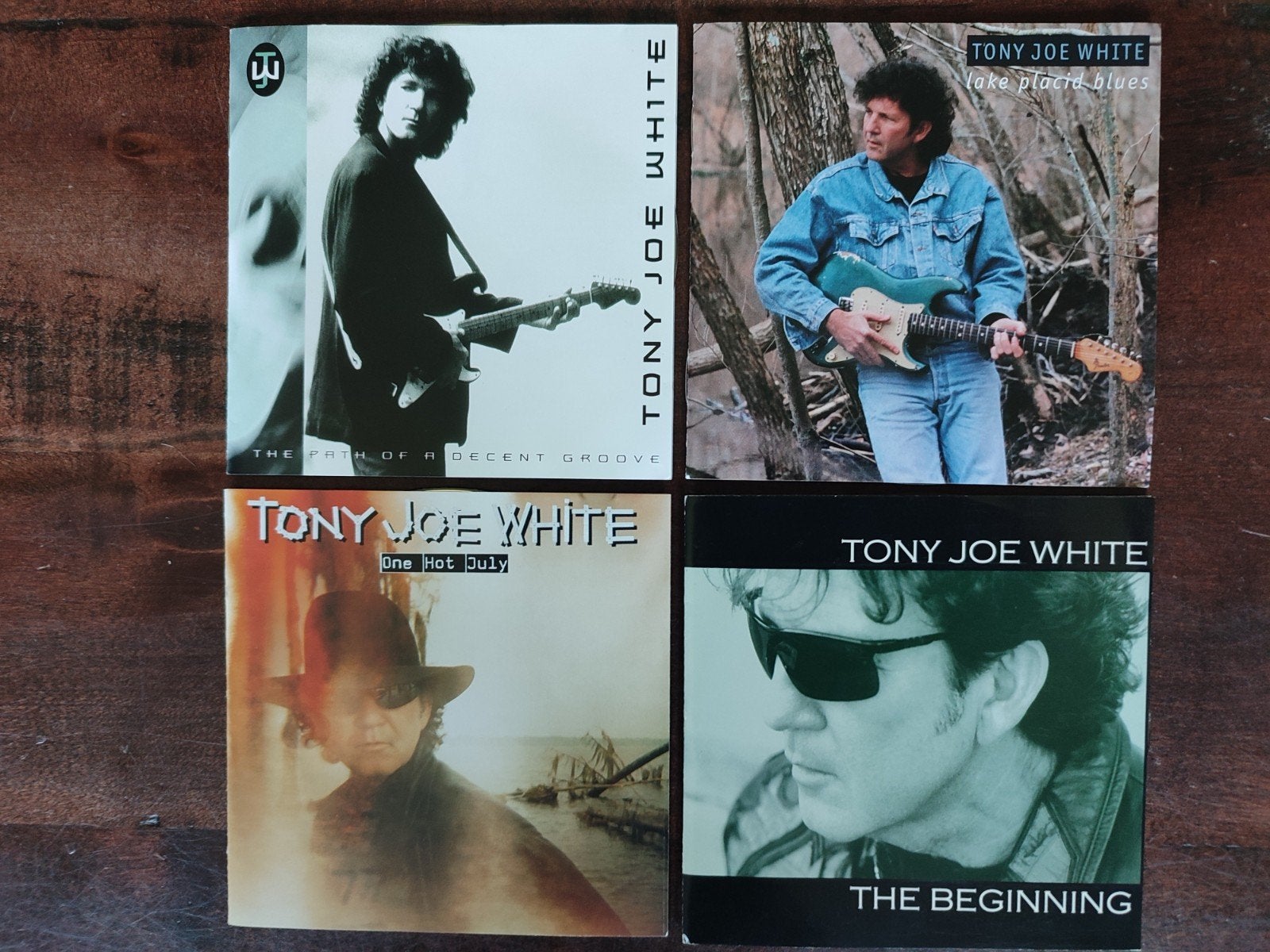 4x CD : TONY JOE WHITE  (cd's + inlay, geen doosje/rugzijde), Cd's en Dvd's, Ophalen of Verzenden