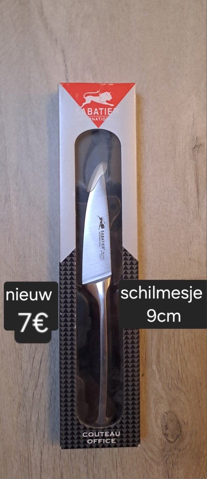 schilmes Sabatier Nieuw, Huis en Inrichting, Los bestek, Nieuw, Overige merken, Snijmes