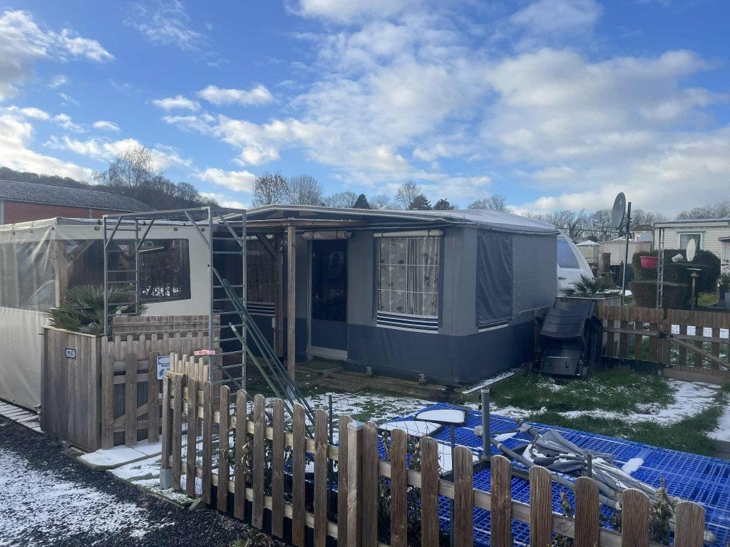 voortent vercovan maat 11 koopje 800euro, Caravanes & Camping, Enlèvement, Utilisé