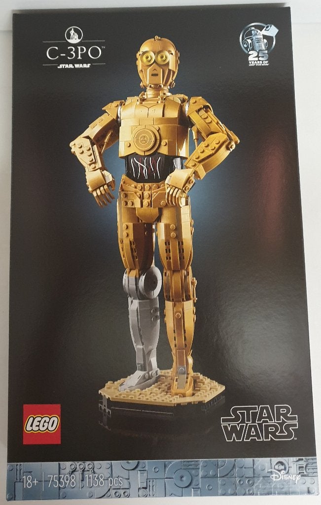 LEGO 75398 C-3PO - NEUF ET SCELLÉ, Neuf, Lego, Ensemble complet, Pièces supplémentaires incluses