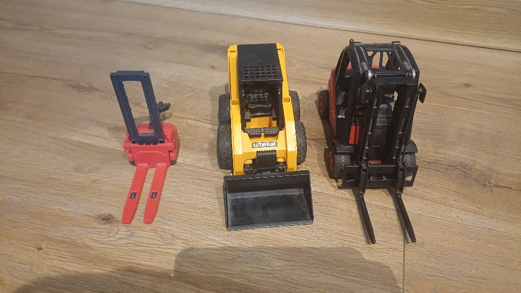 Vorkheftruck, CAT-lader, Ophalen, Gebruikt