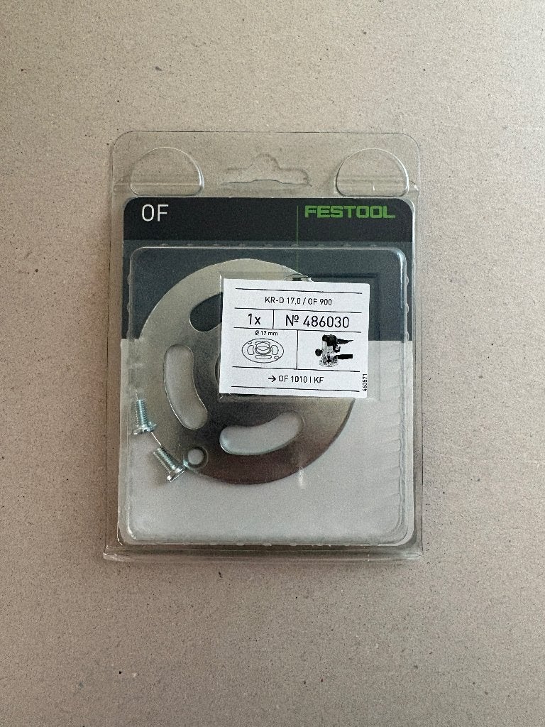FESTOOL - N 486030 KR-D 17/OF 1010 kopieerring, Doe-het-zelf en Bouw, Ophalen, Nieuw