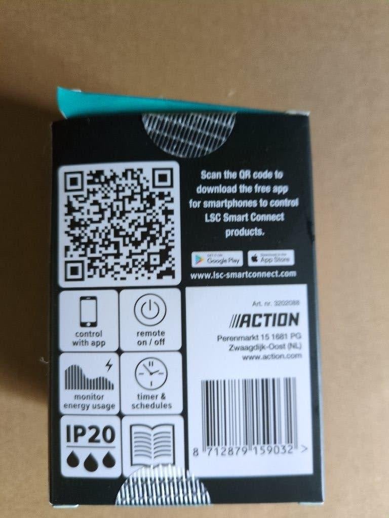 2 x smart power plug lsc slim stopcontact, Bricolage & Construction, Électricité & Câbles, Enlèvement, Neuf, Autres marques, Interrupteur