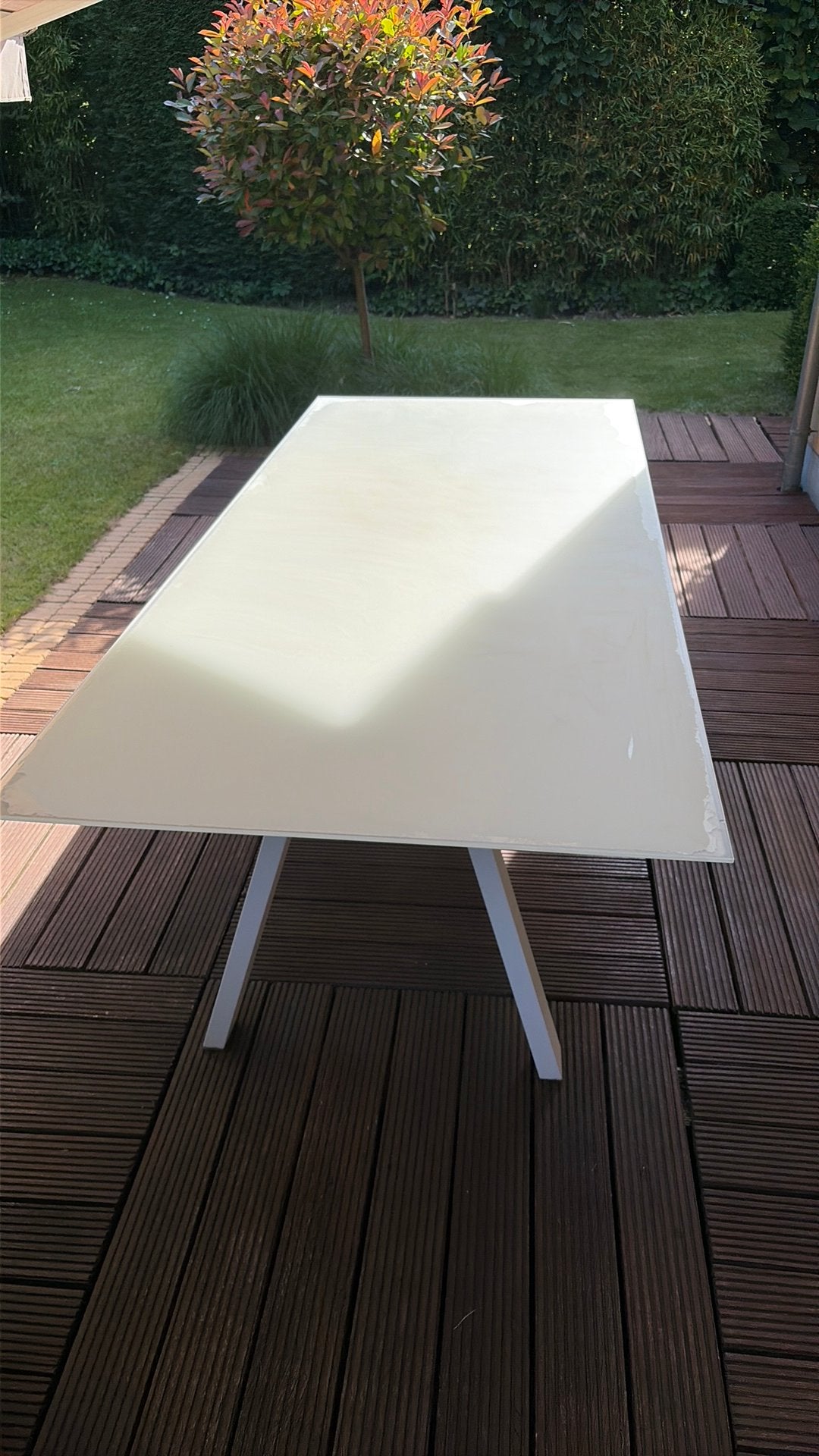 Table de jardin, Tuin en Terras, Tuintafels, Gebruikt, Rechthoekig, Overige materialen, Ophalen