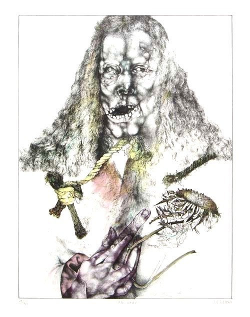 Reiner Schwarz, 'Er ist tod', litho, Genummerd, Ophalen of Verzenden, Lithografie