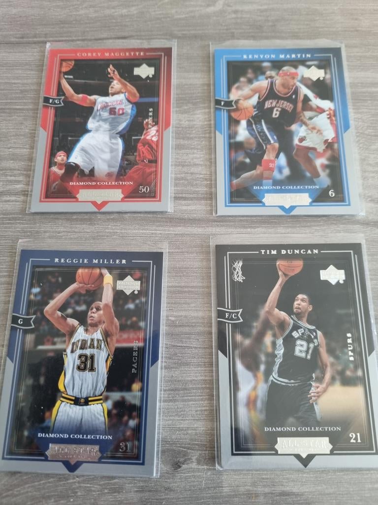 Upper deck  All-stars Lineup 2004-2005, Ophalen of Verzenden, Gebruikt, Meerdere plaatjes