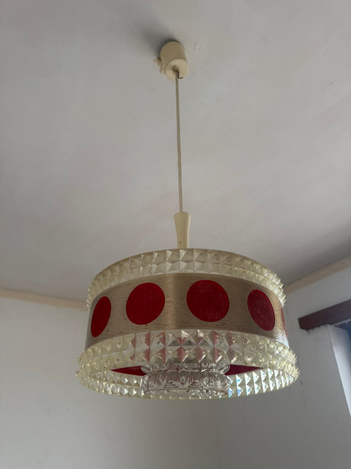 Lustre, Huis en Inrichting, Lampen | Hanglampen, Ophalen of Verzenden, Gebruikt