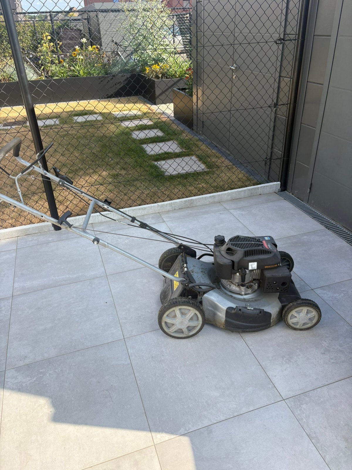 Grasmaaier zelftrekker, Tuin en Terras, Ophalen, Gebruikt, Benzine-grasmaaier