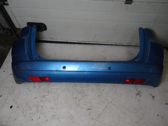 Achterbumper van een Citroen C4 Picasso (KNYC), Gebruikt, -, Ophalen of Verzenden, Bumper