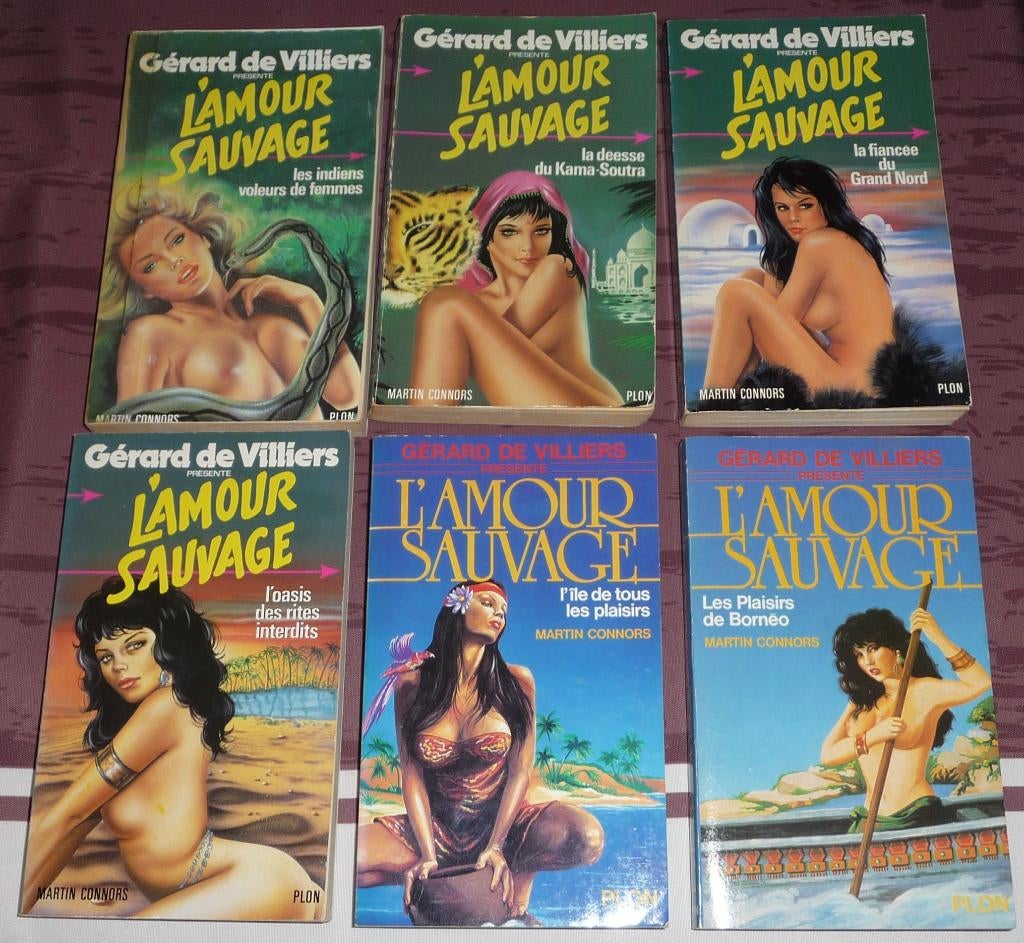 Lot de livres de poche - L'amour sauvage 1 à 13, Livres, Enlèvement ou Envoi, Utilisé