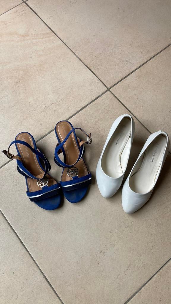 1 paar pumps en 1 paar sandalen Trend One maat 37, Ophalen, Gedragen, Pumps