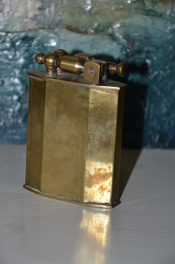 briquet à essence ancien, Collections, Enlèvement, Utilisé, Briquet
