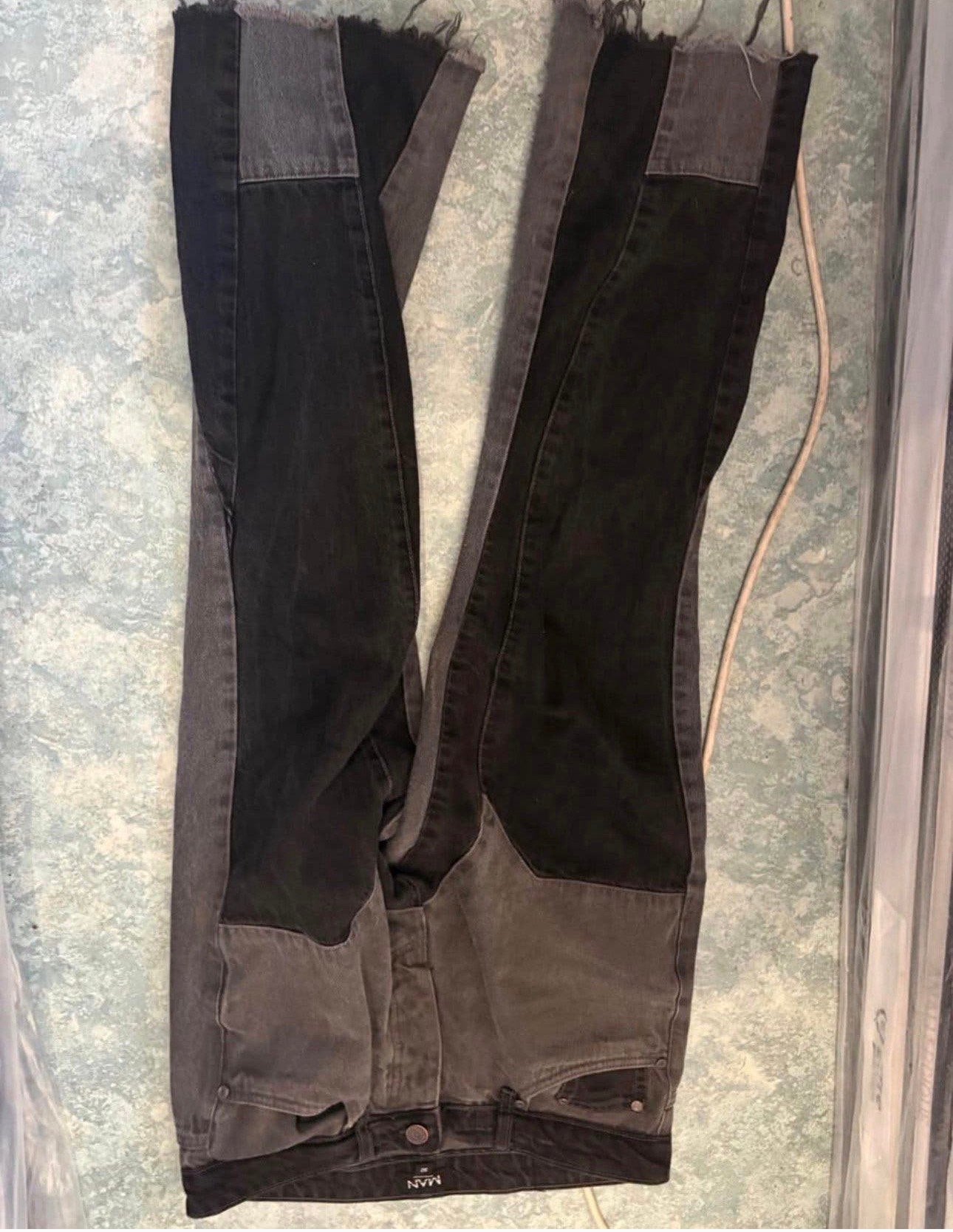Boohoo man flared jeans, Dieren en Toebehoren, Ophalen, Zo goed als nieuw