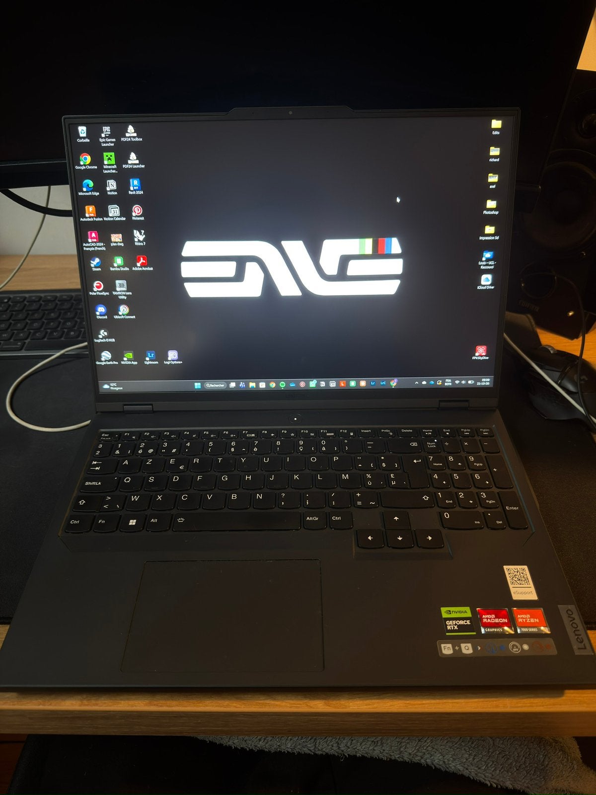 Lenovo Legion Pro 5 16ARX8 – Ryzen 9, Ophalen, Zo goed als nieuw, Gaming, Azerty