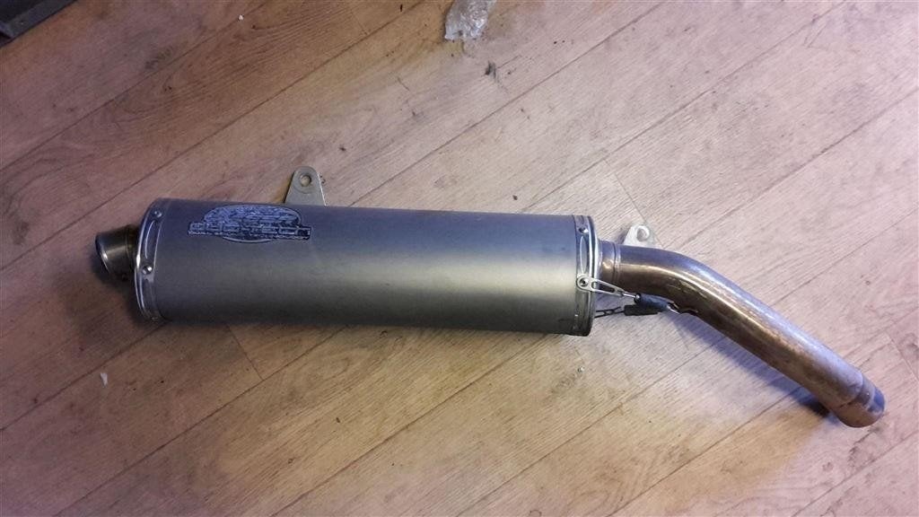Suzuki 13B DL650 laser duotech sportuitlaat model 2006 - 201, Ophalen of Verzenden, Gebruikt