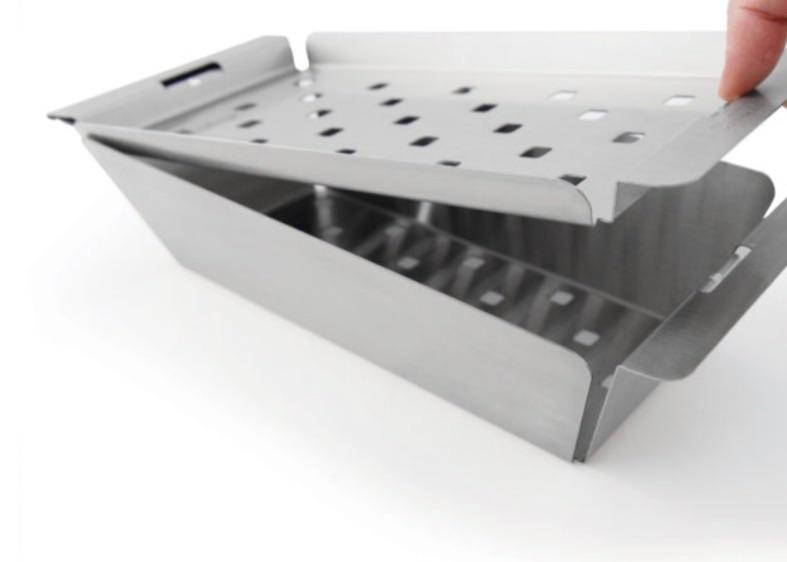 BROIL KING WOK DIEP GEPERFOREERD SMAL, Ophalen of Verzenden, Zo goed als nieuw, Broil King Sovereign