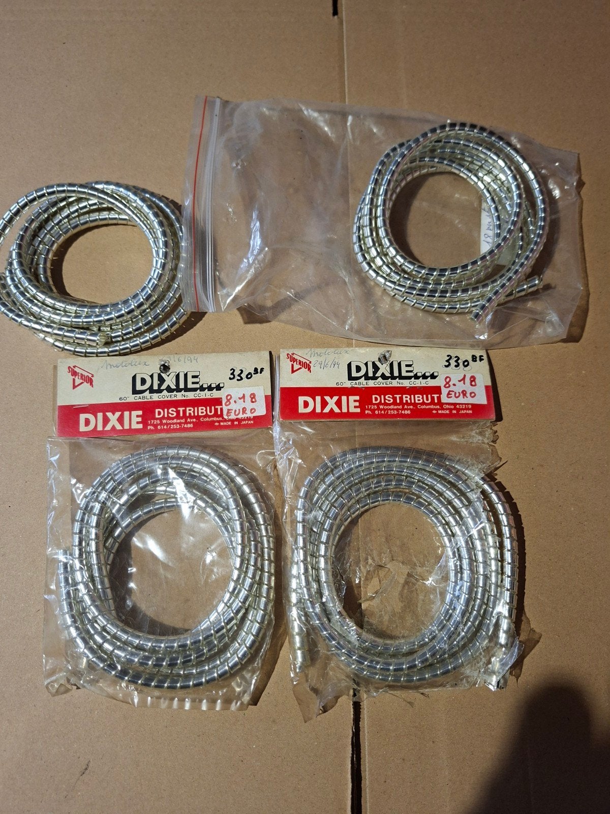 Dixie chrome kabelmantel., Enlèvement ou Envoi, Neuf, Autres types