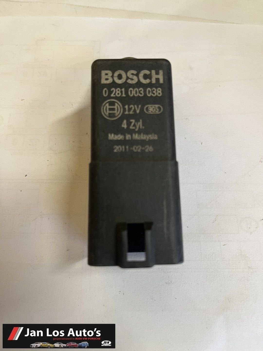 Motor start relais VW Audi 038907281D Bosch, -, Utilisé, -, -