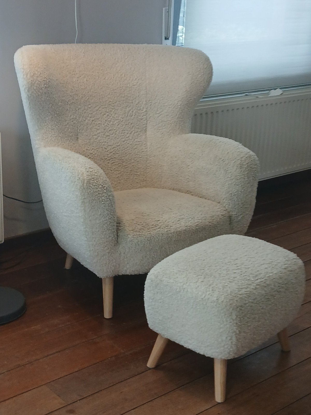 Chaise avec repose-pieds, Enlèvement