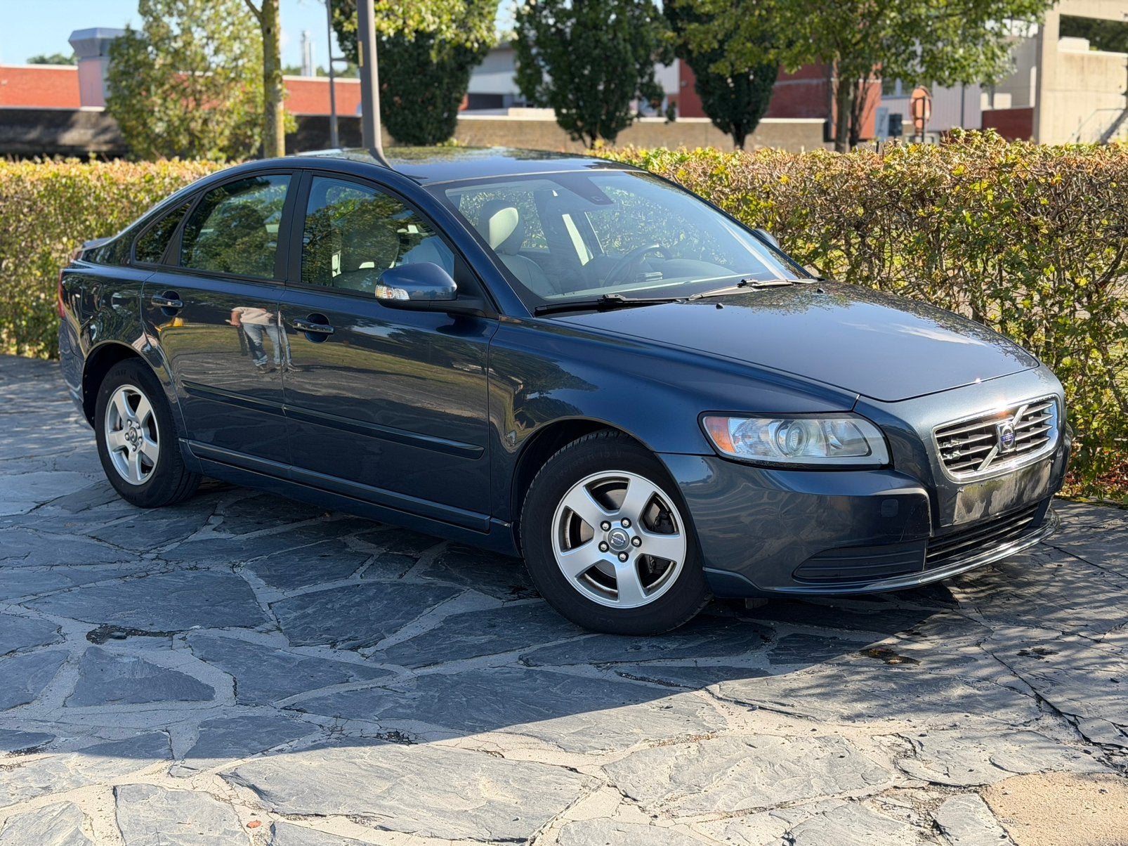 Volvo v40 1.6d / Euro5 / Gekeurd vvk, Auto's, Voorwielaandrijving, Beige, 4 cilinders, Blauw