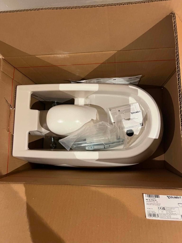 NIEUW Duravit Me by starck hangtoilet, Bricolage & Construction, Sanitaire, Enlèvement, Neuf, Toilettes