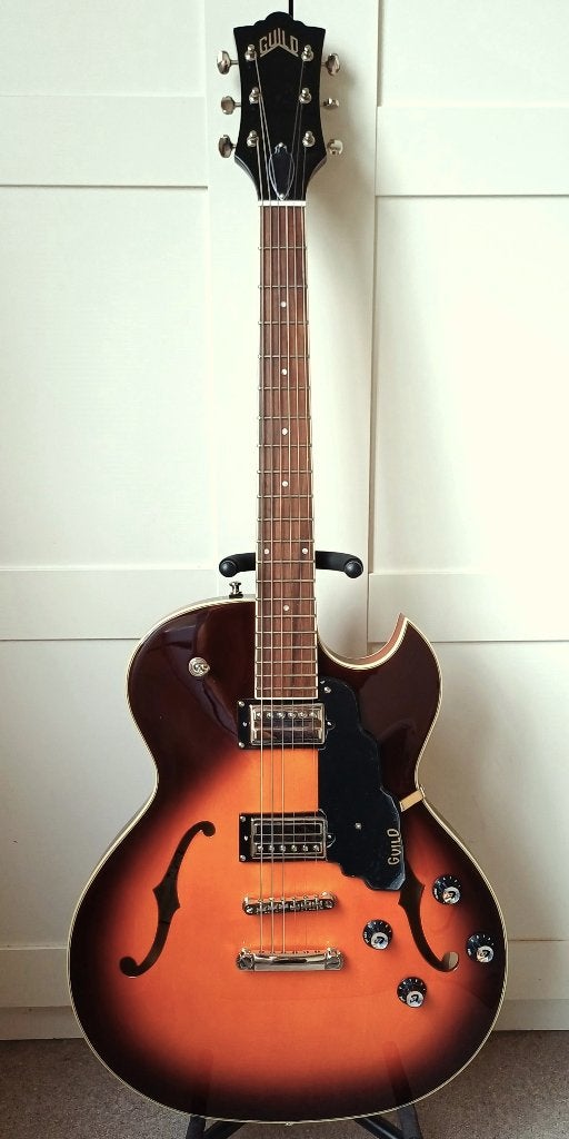 Neuve Guild Starfire Vintage Sunburst Florentine cut, Musique & Instruments, Enlèvement ou Envoi, Neuf, Semi-solid body, Autres marques