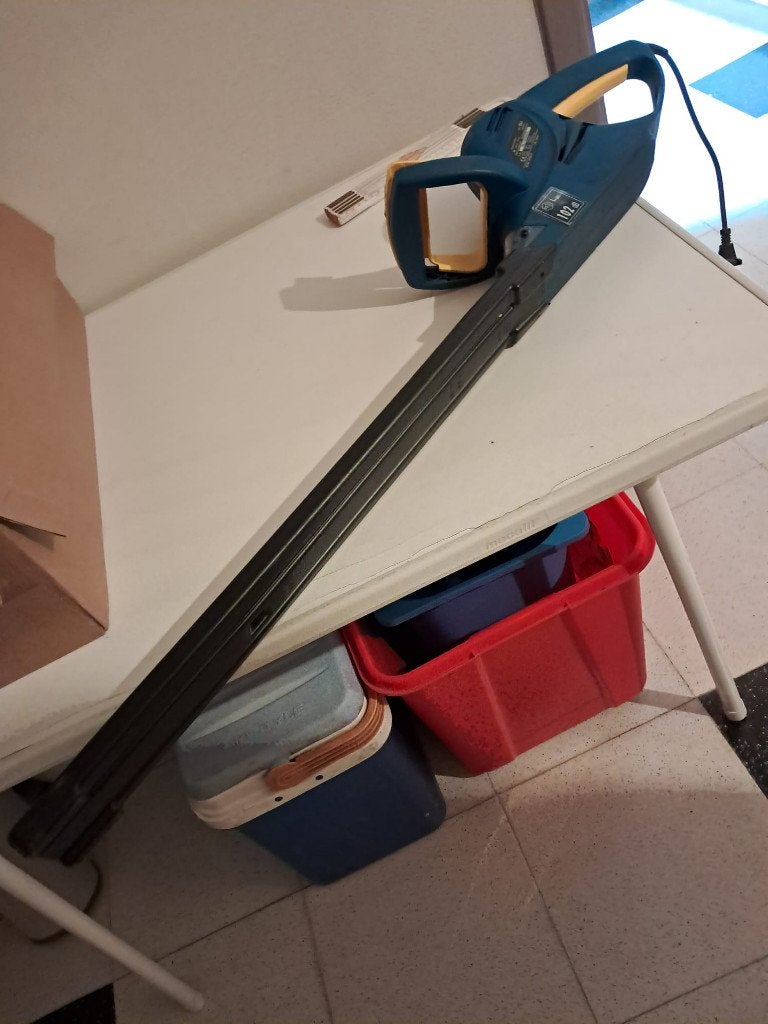 Krachtige Bosch HEB 551 elektrische heggenschaar, Ophalen, Gebruikt, Elektrisch, Bosch