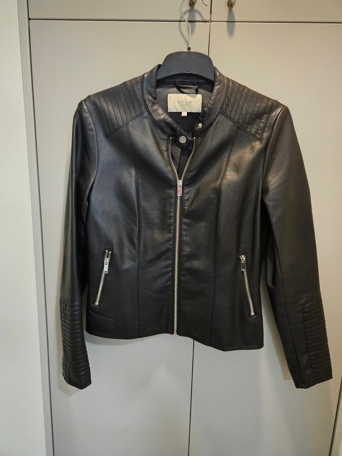 Zwarte dames jekker, Kleding | Dames, Ophalen, Gedragen, Maat 38/40 (M)