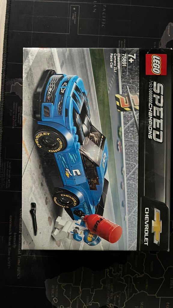 Lego speed champions 75891 chevrolet camaro ZL1Race car, Ophalen, Zo goed als nieuw, Lego