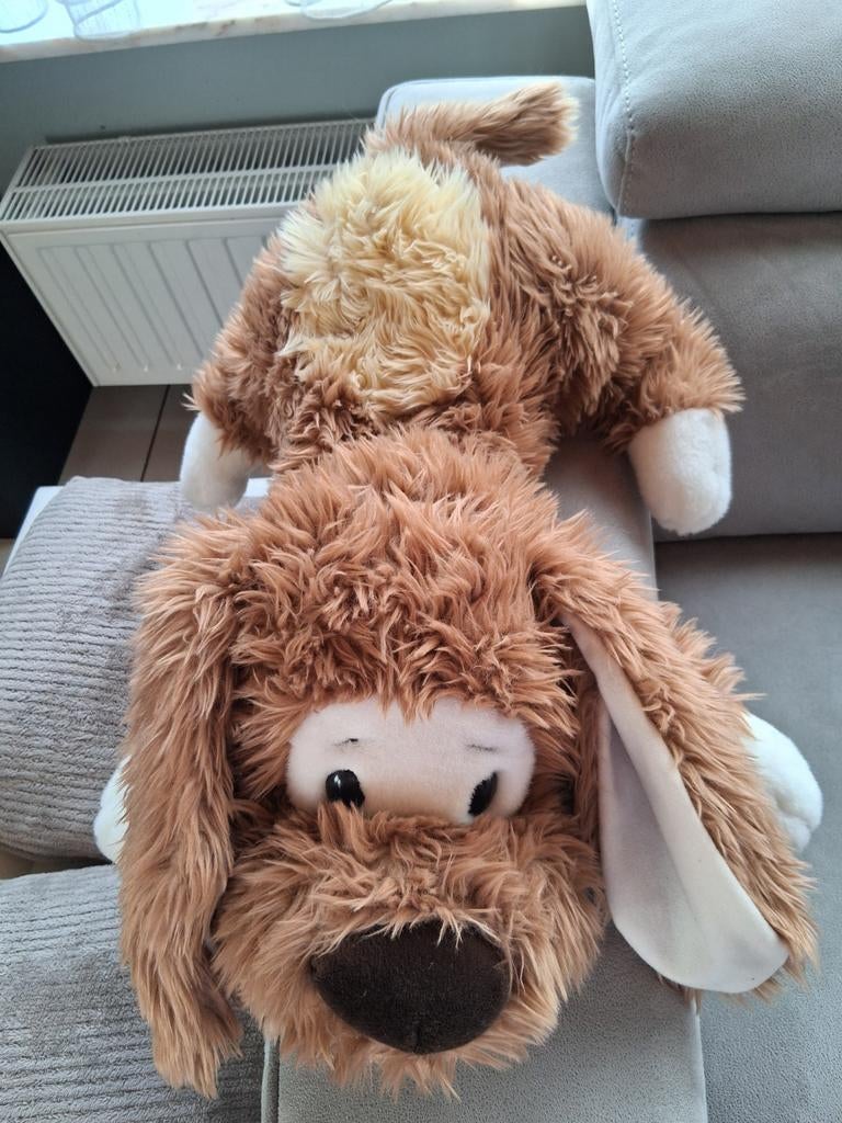 Grote knuffelhond Nicotoy, Ophalen of Verzenden, Nicotoy