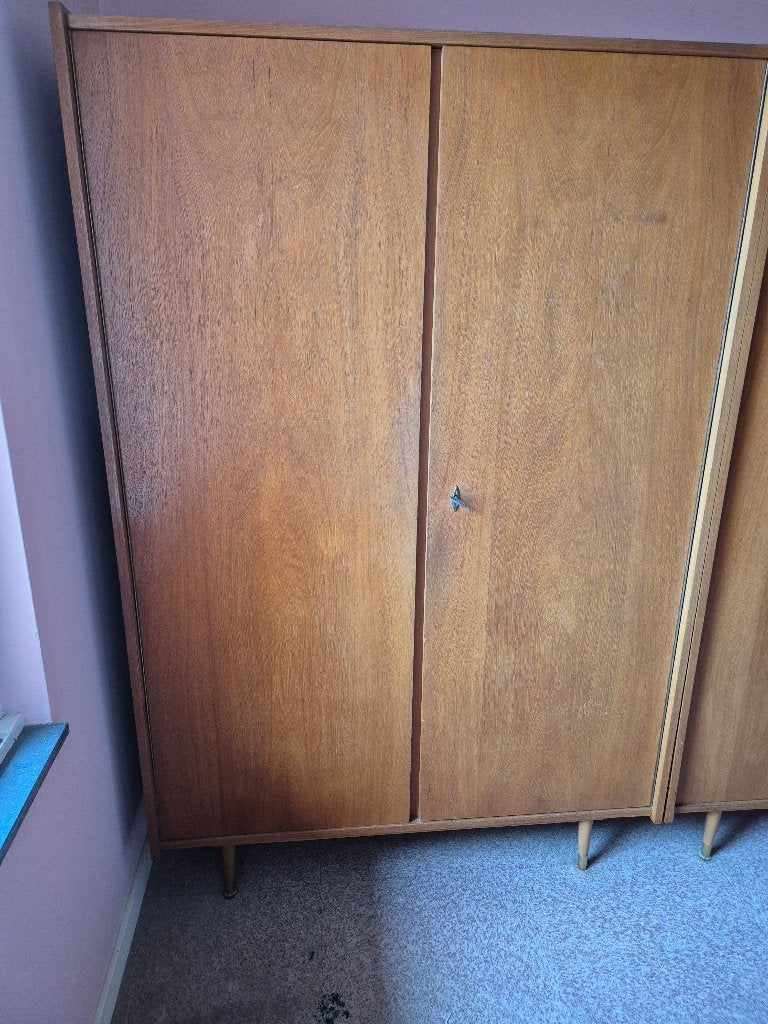 Armoire vintage (années 1950-1965) (2 pièces identiques), Maison & Meubles, Enlèvement