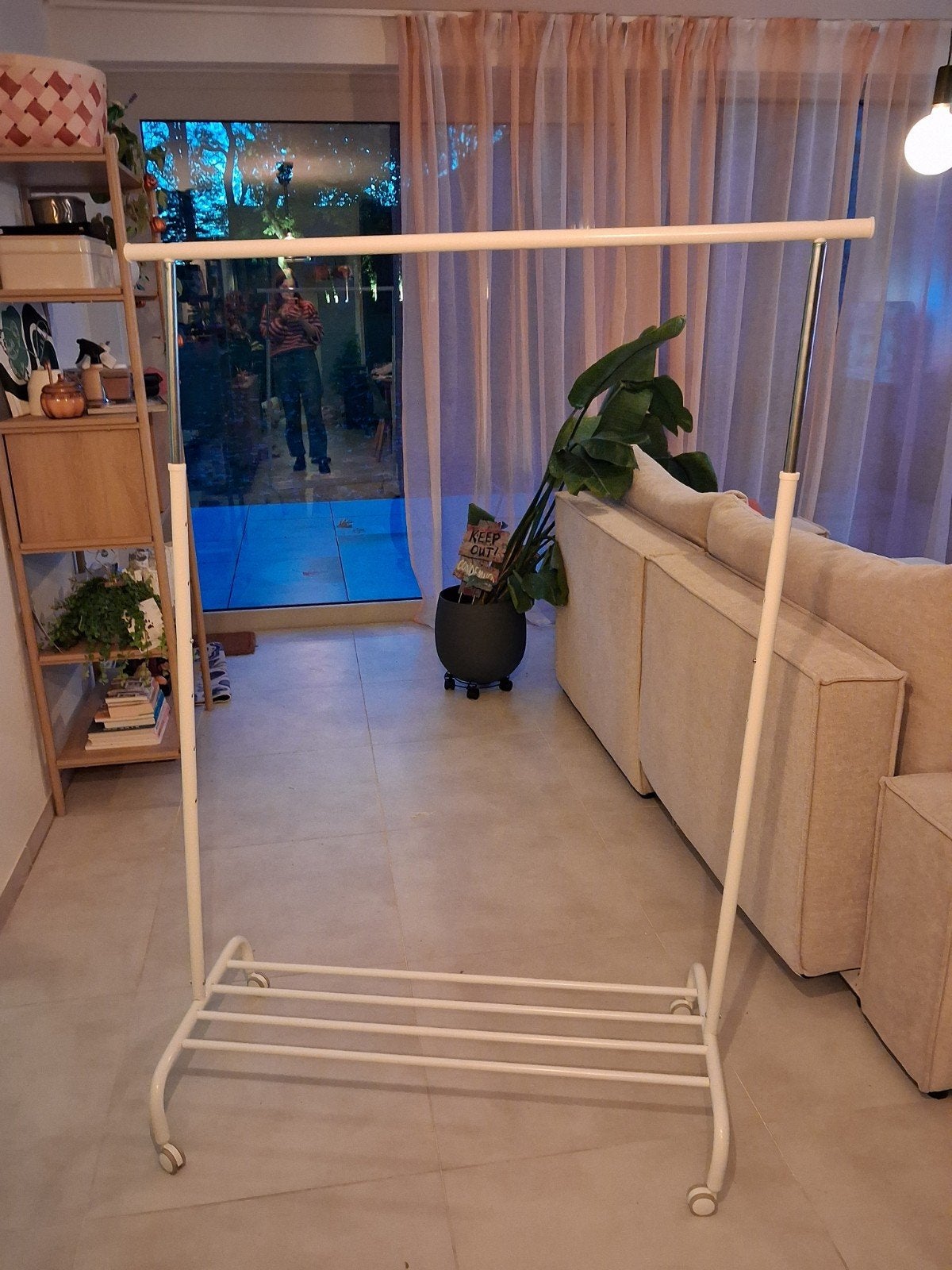 ikea kledingrek, Ophalen