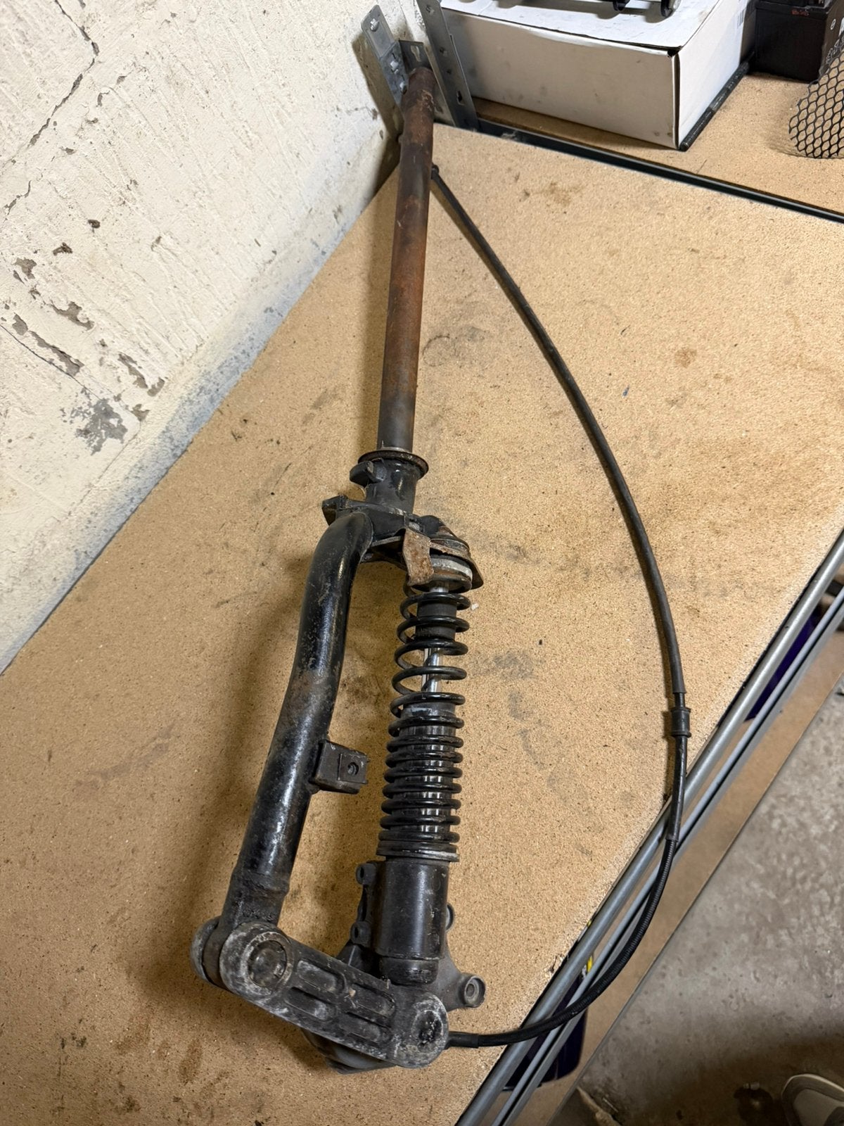 Piaggio omgelaste sp vork, Ophalen of Verzenden
