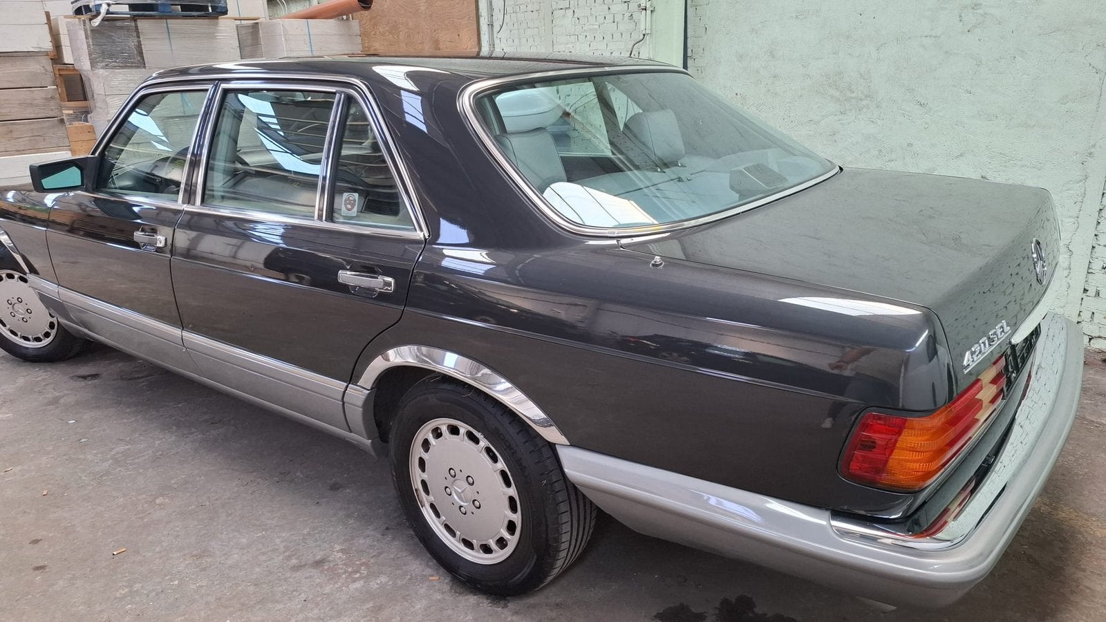 Mercedes 420SEL oldtimer 1987, foto 8