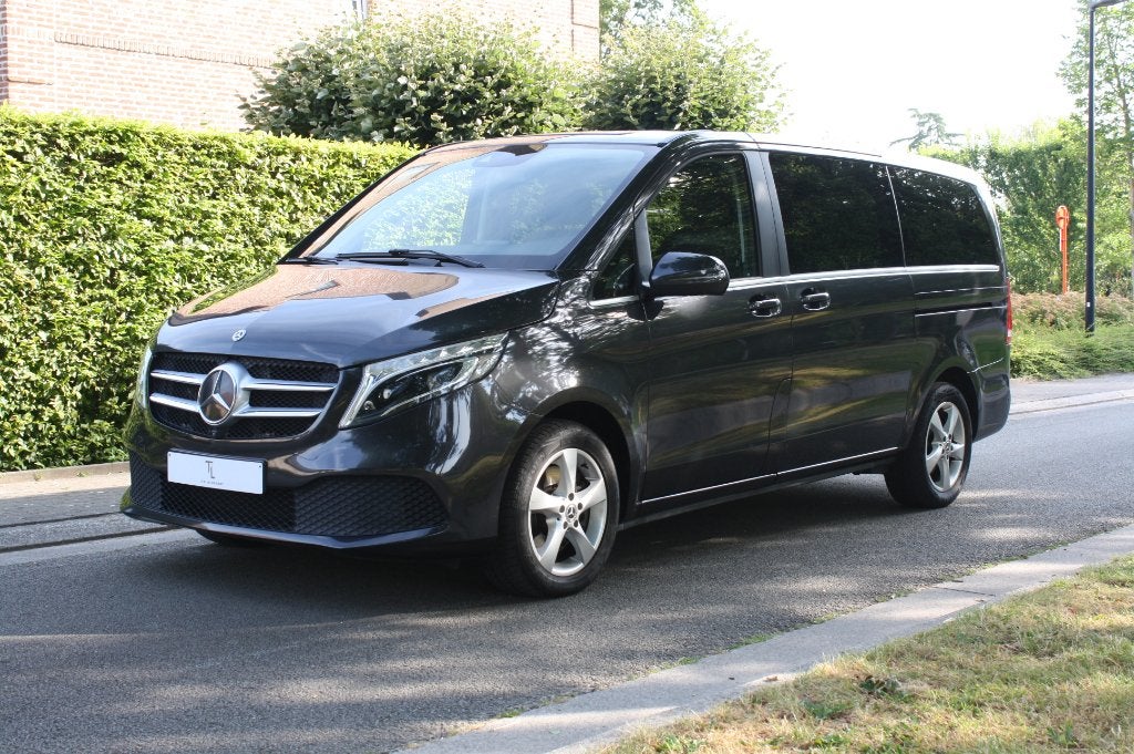 Mercedes V-250 d MWB L2 Avantgarde - 21% btw - LICHTE VRACHT, Dealer onderhouden, 4 cilinders, 2500 kg, Zwart