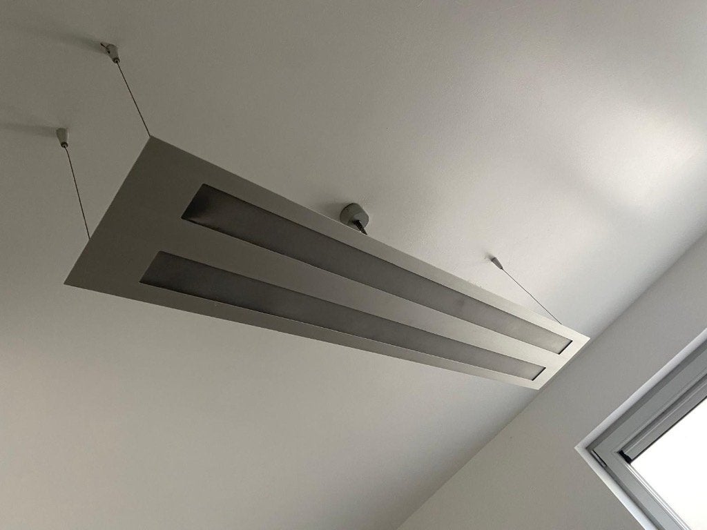 luminaire, Enlèvement, Utilisé, Métal
