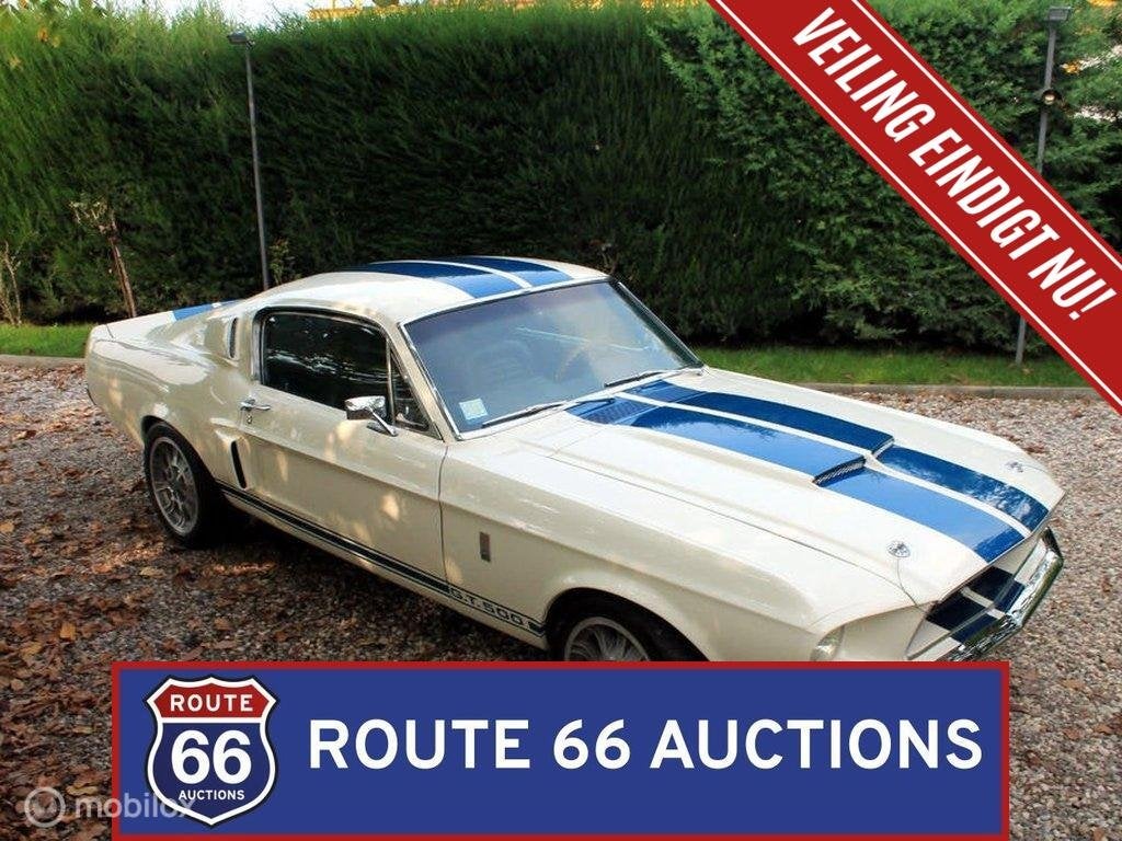 Ford Mustang GT 390 Fastback | 1967 | Route 66 Auctions, Autos, Achat, Entreprise, Boîte manuelle, Autre carrosserie
