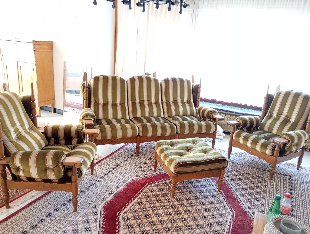 Eetkamer en salon, Ophalen, Zo goed als nieuw, 6 tot 8 stoelen