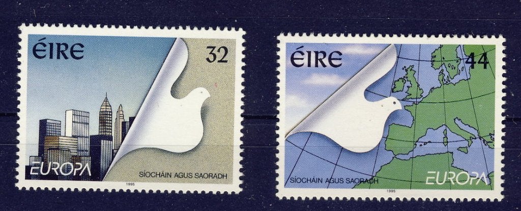 Ierland 1995 - CEPT nr 890 - 891 **, Postzegels en Munten, Postzegels | Europa | Overig, Verzenden, Ierland, Postfris