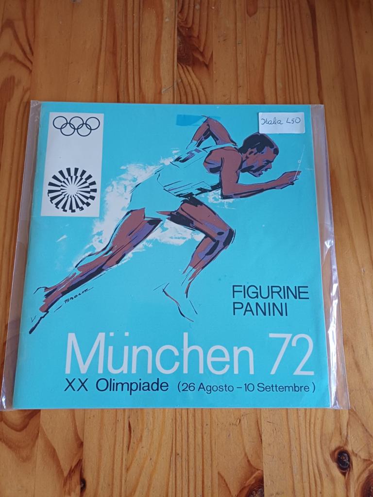 Panini München 72 empty album L20 Italia version, Envoi