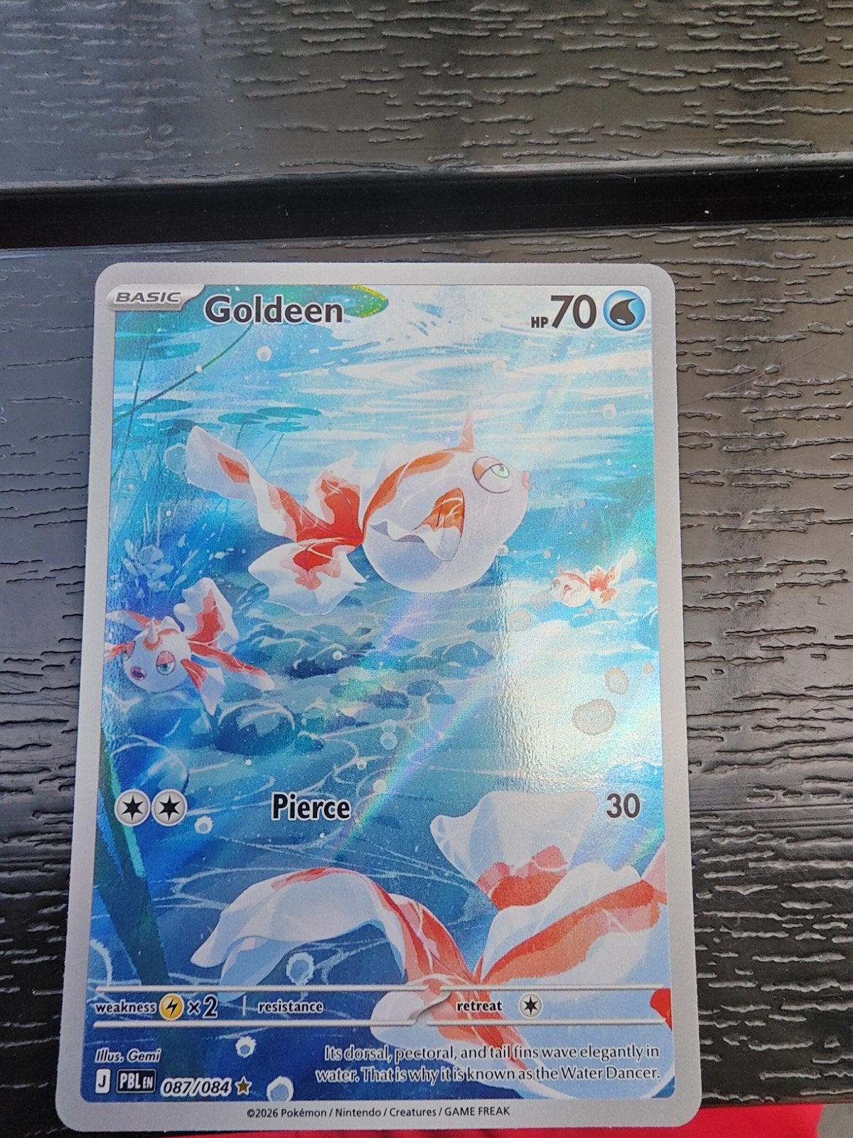 Goldeen 087/084, Ophalen