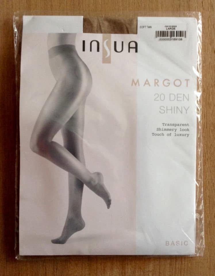 Glanzende panty Insua "Margot" 20 DEN (Veritas)-Maat L-NIEUW, Nieuw, Ophalen of Verzenden, Panty, Maat 44/46 (L)