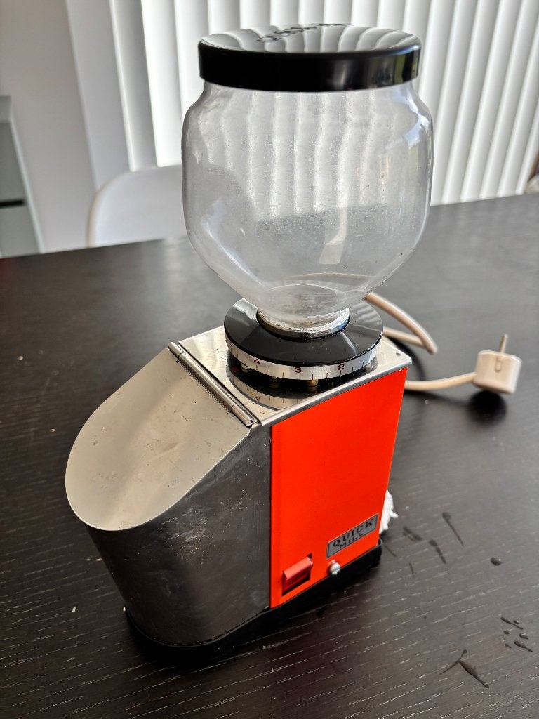 Omre koffiemolen Monza Tipo 023B quick mill, Ophalen, Gebruikt, Koffiemolen