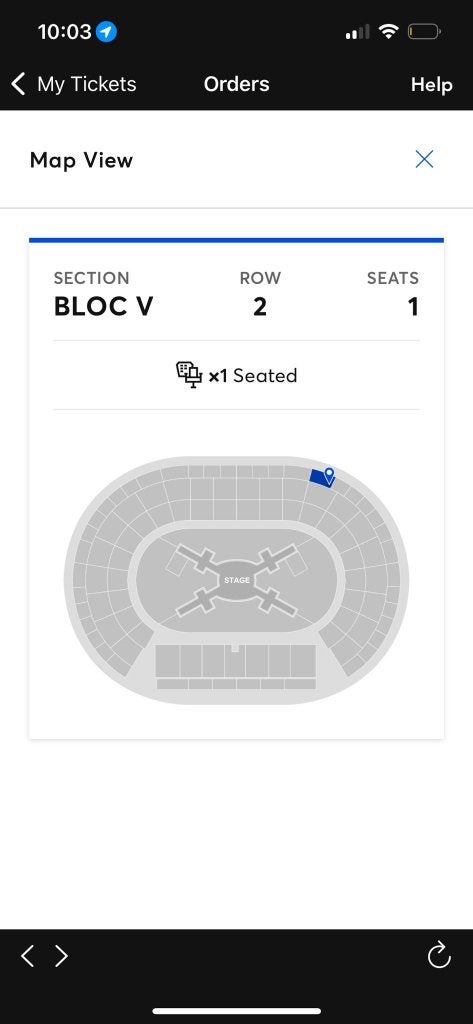 TICKET BTS - 1er juillet, Tickets & Billets, Une personne, Juillet